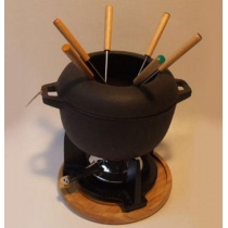  GEIST Fondue żeliwne Średnie 18 cm